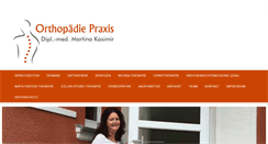 Desktop Screenshot of praxis-kasimir.de